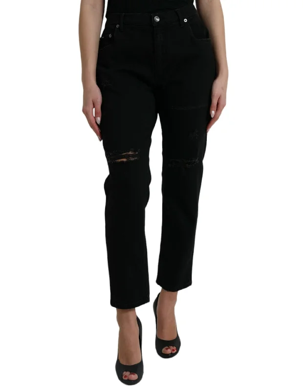 Mega Sale Dolce & Gabbana Elegant High Waist  Stretch Women's Jeans