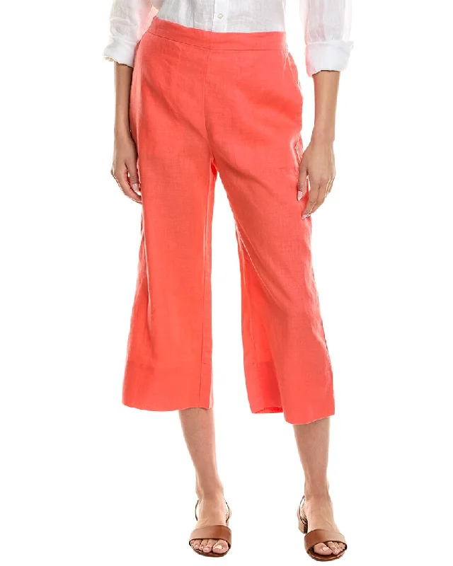 Exclusive Deal HIHO Mellow Linen Capri Pant