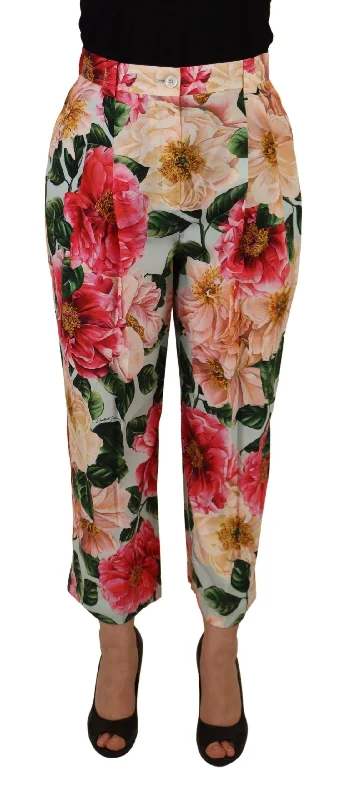 Value Pack Dolce & Gabbana Exquisite Silk High Waist Women's Pants