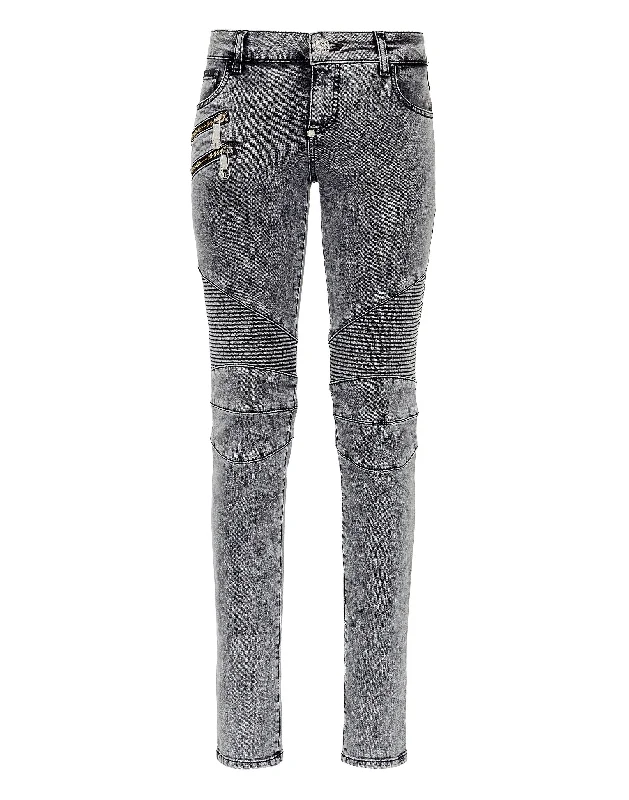 Weekend-Only Price Drops Denim Trousers Low rise Biker