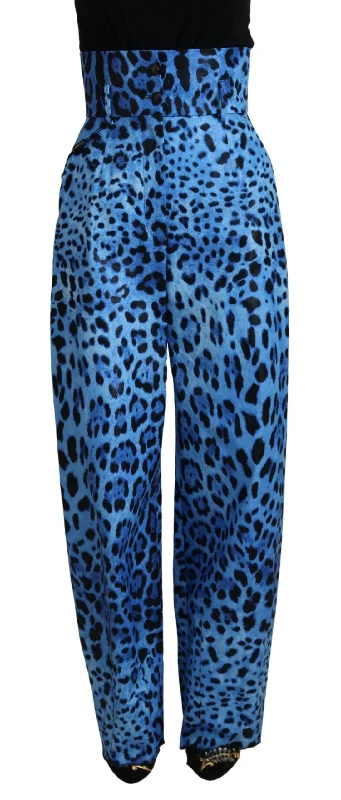 Amazing Value Dolce & Gabbana Elegant High Waist Straight Women's Pants