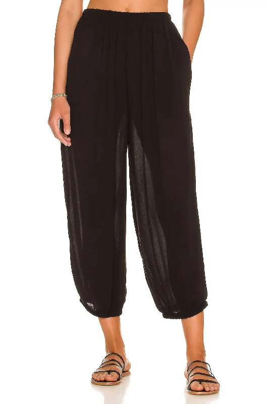 Closeout Sale Havana Lounger Pants In Black
