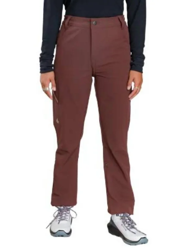 Massive Deal Women's Go There Pant In Mountain Mulberry