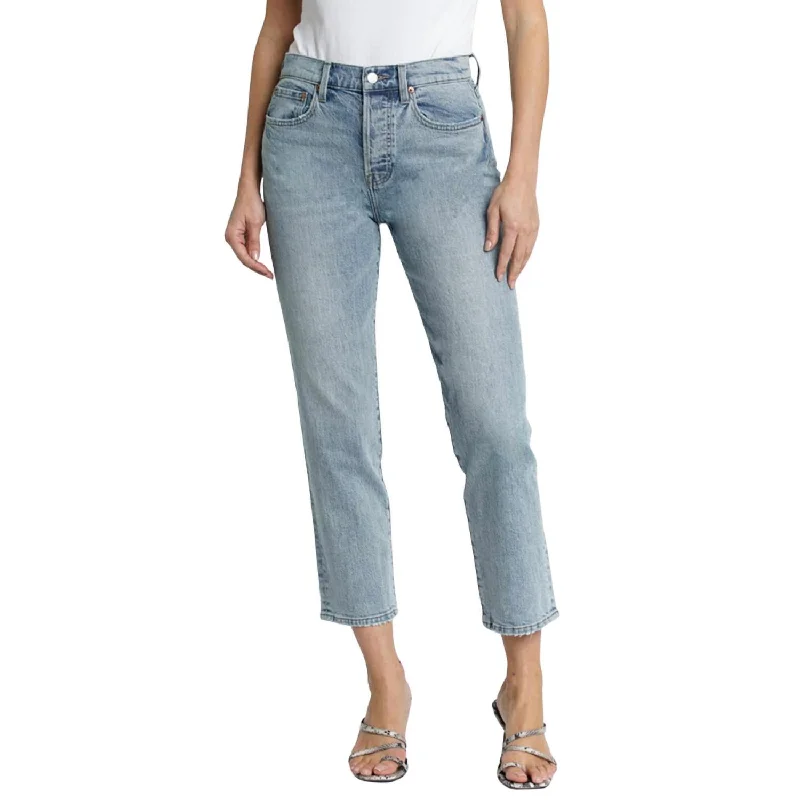 Weekend Deals That Sizzle Charlie High Rise Straight Leg Jean In Crawford