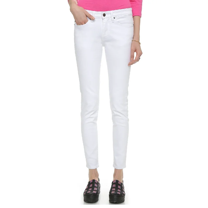 Reduced Price 6397 Women's Loose Skinny Jeans, White