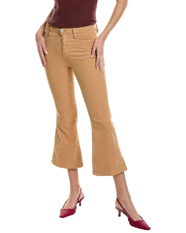 Super Bargain FRAME Denim Le Crop Light Camel Flare Jean
