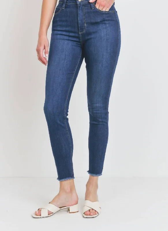 Savings Event Emma Skinny Jeans In Dark Blue