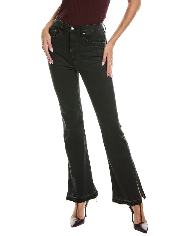 Early Access DAZE DENIM Go-Getter With Side Slit High Rise Flare Jean