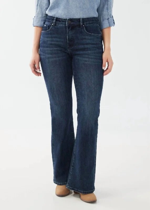 Crazy Deals Christina Flare Leg In Dark Wash