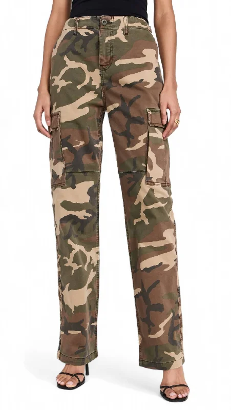 Price Drop Alert Uniform Cargo Pant In Fatiguregreencamo001