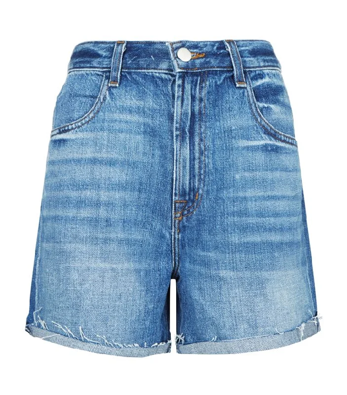 Crazy Savings J Brand Joan High Rise Denim Shorts