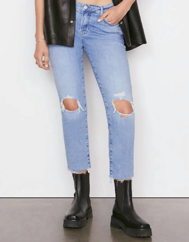 Season Finale Sale Le Garcon Crop Jeans In Cebu Rips