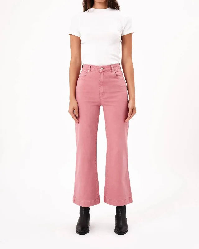 Weekend Discounts to Celebrate Sailor Scoop Jeans In Rose