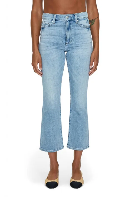Weekend Discounts to Relish Lennon High Rise Jean In Sea Air