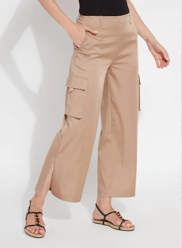 Weekend Specials to Snag Calypso Cargo Pant In Tanned