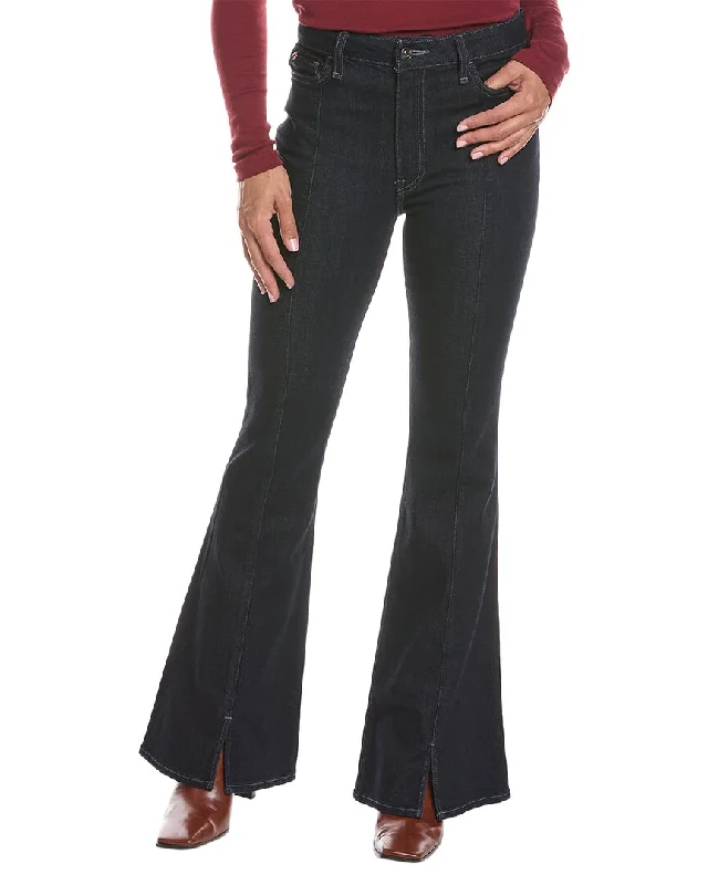 Weekend Deals to Make You Smile HUDSON Jeans Heidi Indigo Rinse High-Rise Flare Jean