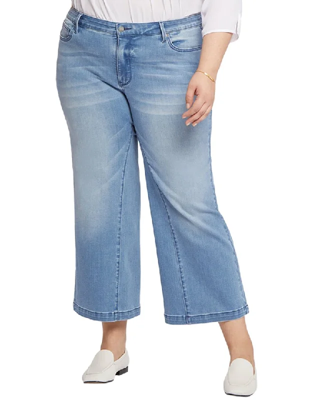Price Rollback NYDJ Plus Teresa Everly Wide Leg Jean
