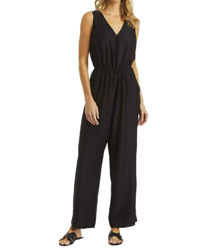 Quick Deals Bette Jumpsuit In Black