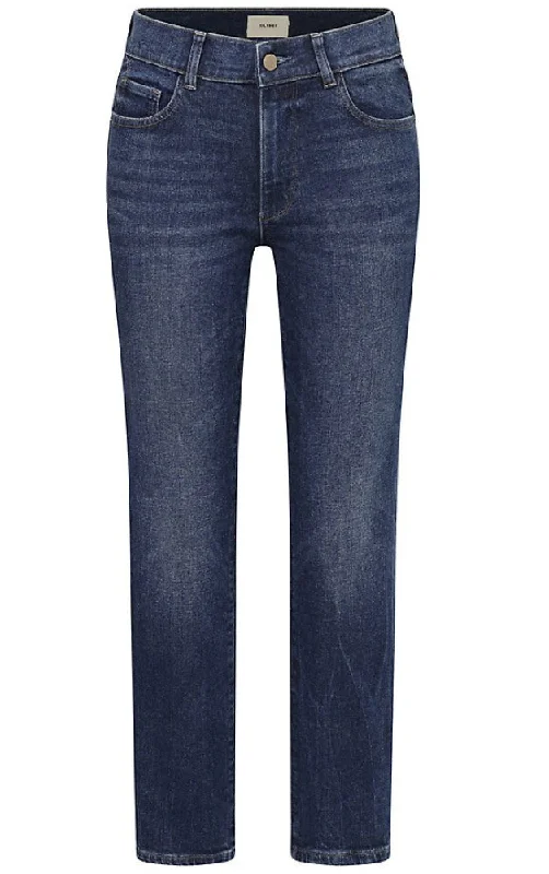 Blowout Deals DL1961 Women's Mila Cigarette Mid-Rise Jeans in Palmwood