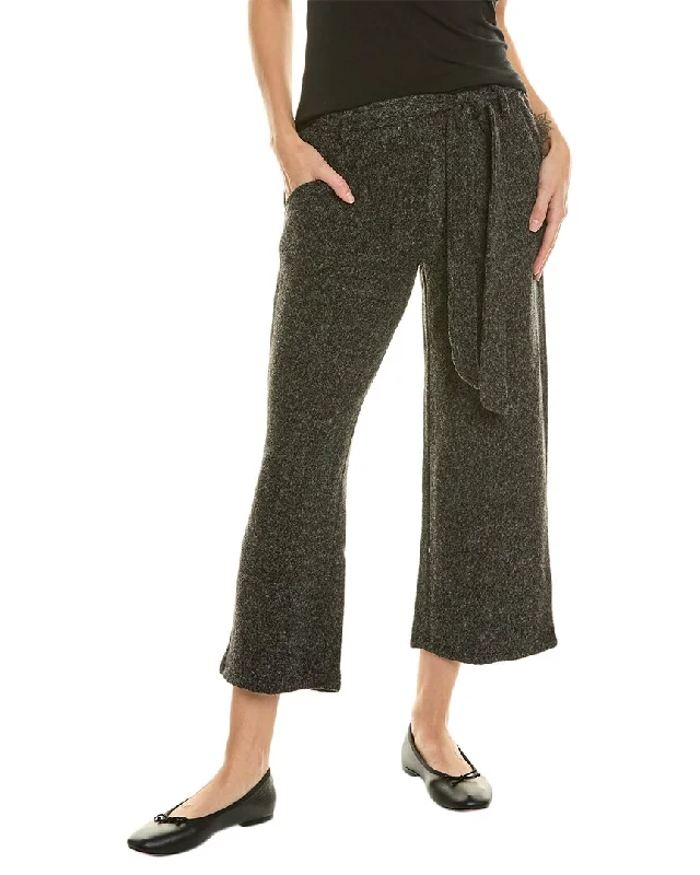 Now or Never Sol Angeles Brushed Boucle Crop Tie Pant