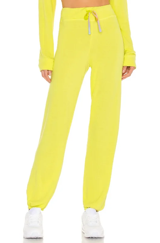 Online Only Basic Sweatpants In Lemonade