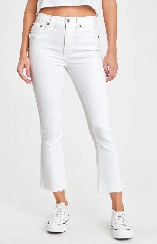 Holiday Sale Sundaze High Rise Crop Flare In Shy Girl