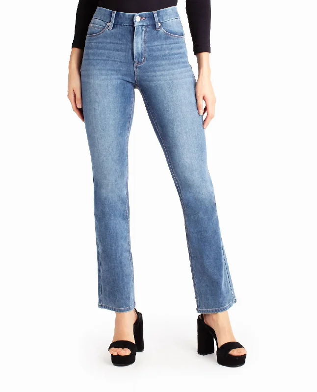 YEAR-End Sale Kensington High Rise Boot Jean In Medium Blue