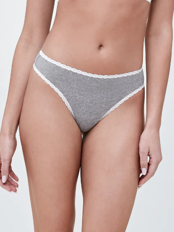 TIME-Limited Offer Adorned Hipster Cotton Thong - FINAL SALE