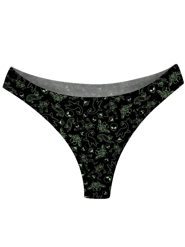 Warehouse Sale AiraModal™ Cryptic Cryptids Mid-Rise Thong