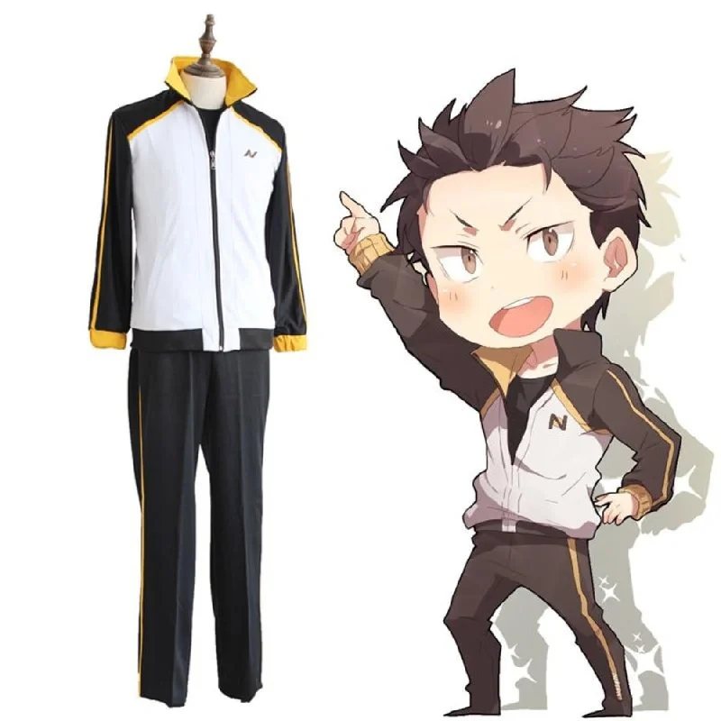 Weekend Sale: Don't Miss Out Re ZERO Starting Life In Another World Subaru Natsuki Kara Hajimeru Isekai Seikatsu Cosplay Costumes C00751 Weekend Sale: Don't Miss Out Re ZERO Starting Life In Another World Subaru Natsuki Kara Hajimeru Isekai Seikatsu Cosplay Costumes C00751