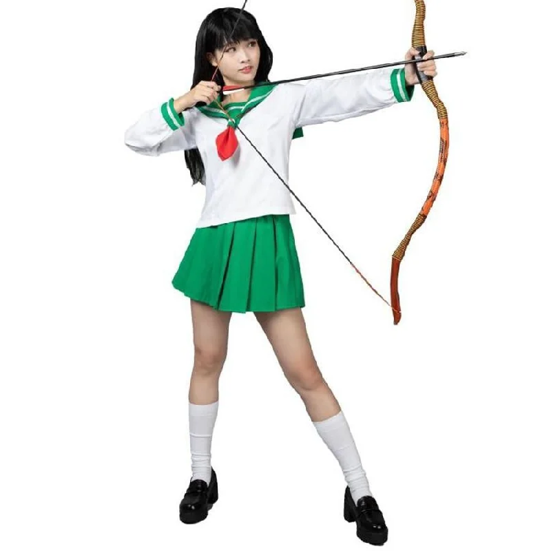 Weekend Steals Await Inuyasha Higurashi Kagome School Uniform Cosplay Costume mp001838 Weekend Steals Await Inuyasha Higurashi Kagome School Uniform Cosplay Costume mp001838