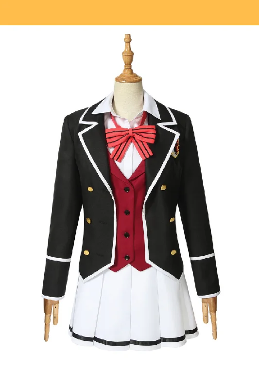 Midnight Sale Boarding School Juliet Black Dogs House Female Uniform Cosplay Costume Midnight Sale Boarding School Juliet Black Dogs House Female Uniform Cosplay Costume