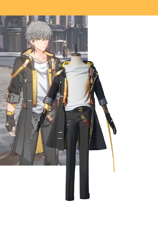 Online Exclusive Caelus Trailblazer Honkai Star Rail Limited Sizing Cosplay Costume Online Exclusive Caelus Trailblazer Honkai Star Rail Limited Sizing Cosplay Costume