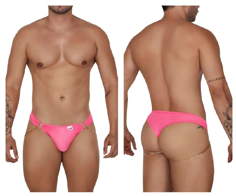 Weekend Specials You Can't Miss CandyMan 99669 Chain Thongs Color Pink