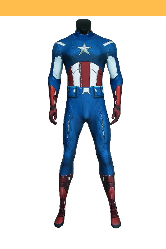 Year-End Clearance Captain America Digital Printed Cosplay Costume
