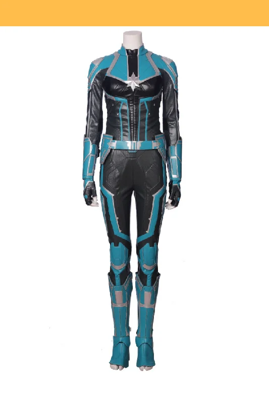 Weekend Deals That Sparkle Captain Marvel Star Force PU Leather Cosplay Costume