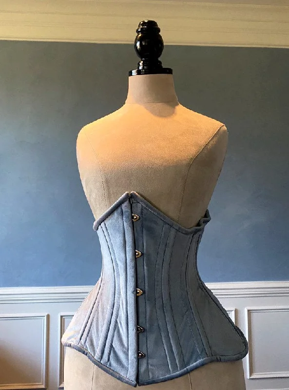 Today Only Real double row steel boned underbust corset from velvet. Real waist training corset for tight lacing. Gothic, steampunk corset Today Only Real double row steel boned underbust corset from velvet. Real waist training corset for tight lacing. Gothic, steampunk corset