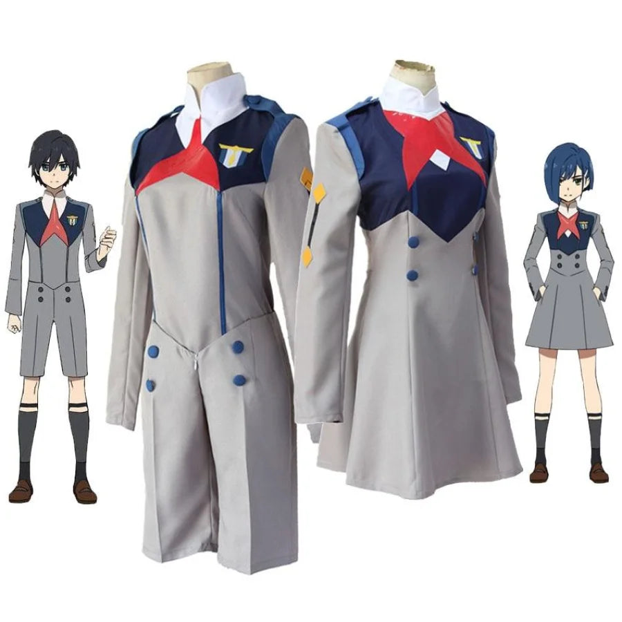 Savings Soar This Weekend DARLING in the FRANXX HIRO code 016 ICHIGO code 015 School Uniform Cosplay Costumes mp005949 Savings Soar This Weekend DARLING in the FRANXX HIRO code 016 ICHIGO code 015 School Uniform Cosplay Costumes mp005949
