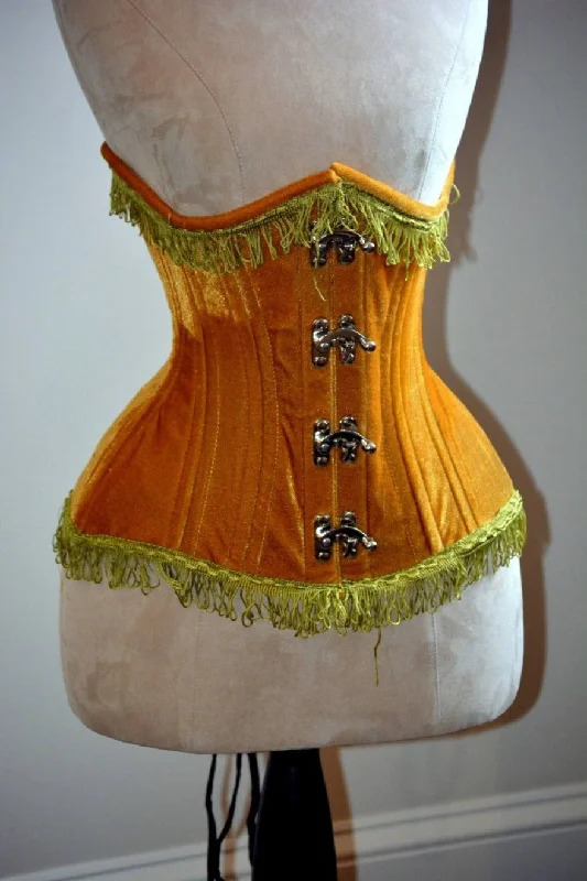 Exclusive Preview Double row steel boned authentic underbust velvet corset. Western collection Hourglass waist training corset, coachella, exclusive steampunk corset, burlesque Exclusive Preview Double row steel boned authentic underbust velvet corset. Western collection Hourglass waist training corset, coachella, exclusive steampunk corset, burlesque