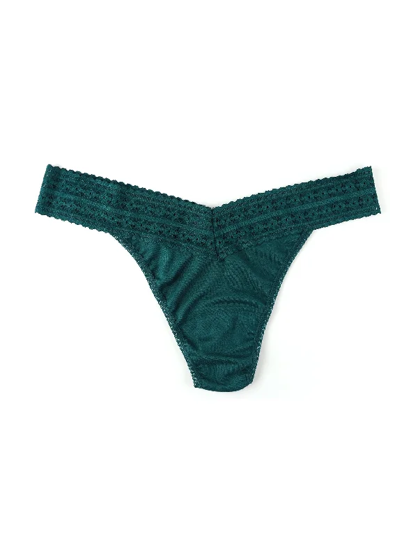 Steals and Deals DreamEase® Original Rise Thong Ivy Green