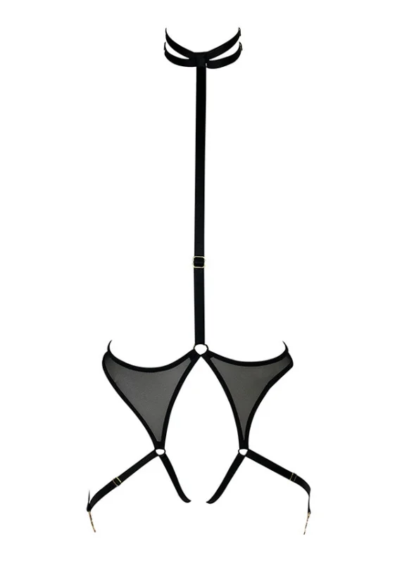 Weekend Wonders Await! Midnight Harness Suspender