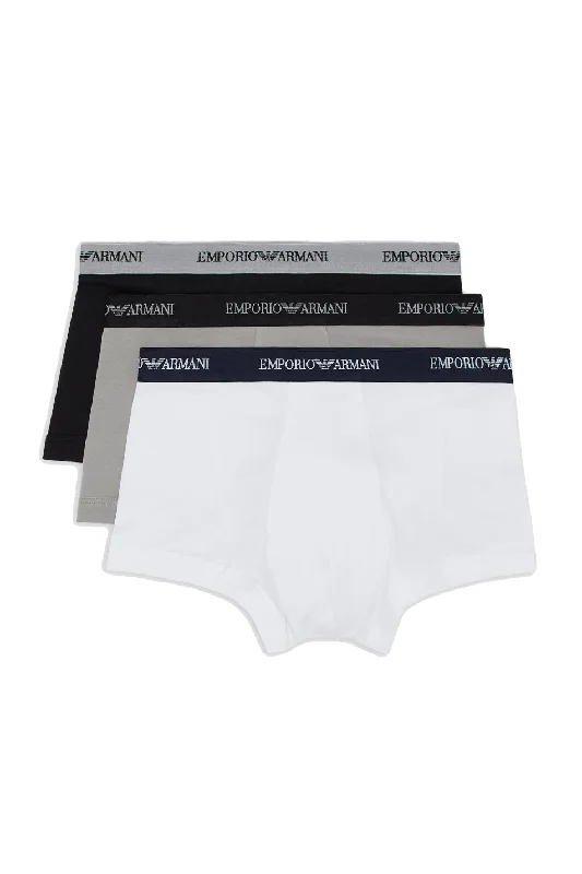 Weekend Discounts to Enjoy Emporio Armani 3 Pack Men's Trunk
