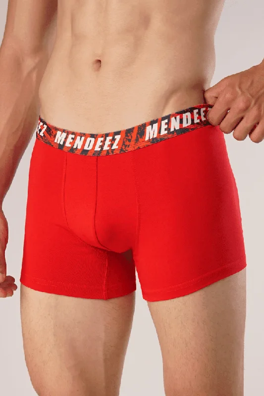 Don't Miss Graphical Red Boxer Trunk