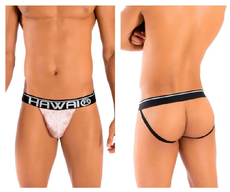 Weekend Specials to Indulge In HAWAI 41946T Animal Print Athletic Jockstrap Color Pink