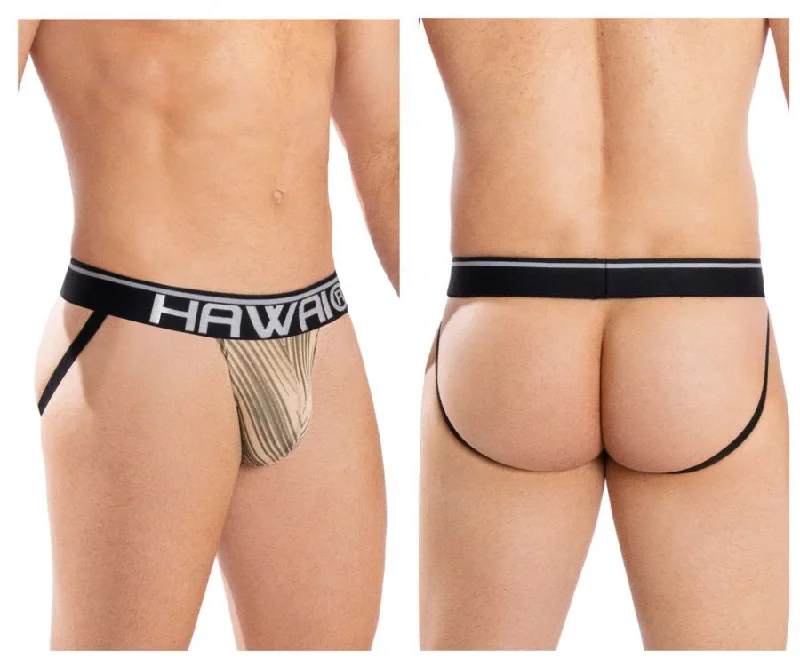 Weekend Bargains to Relish HAWAI 42052 Beige Athletic Jockstrap Color Ivory