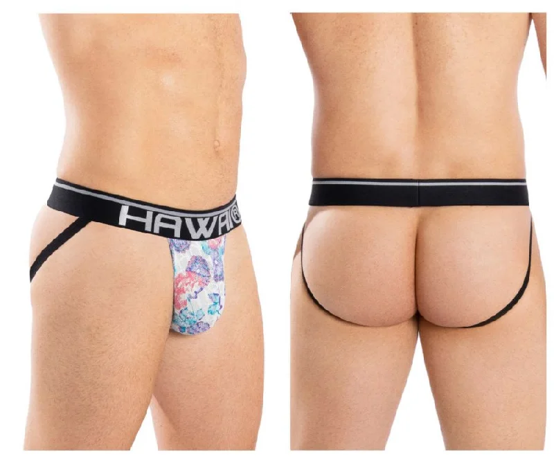 Weekend Bargains to Enjoy HAWAI 42052 Flowers Athletic Jockstrap Color Pink