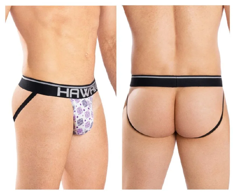 Weekend Savings Fiesta HAWAI 42052 Arabesque Athletic Jockstrap Color Purple