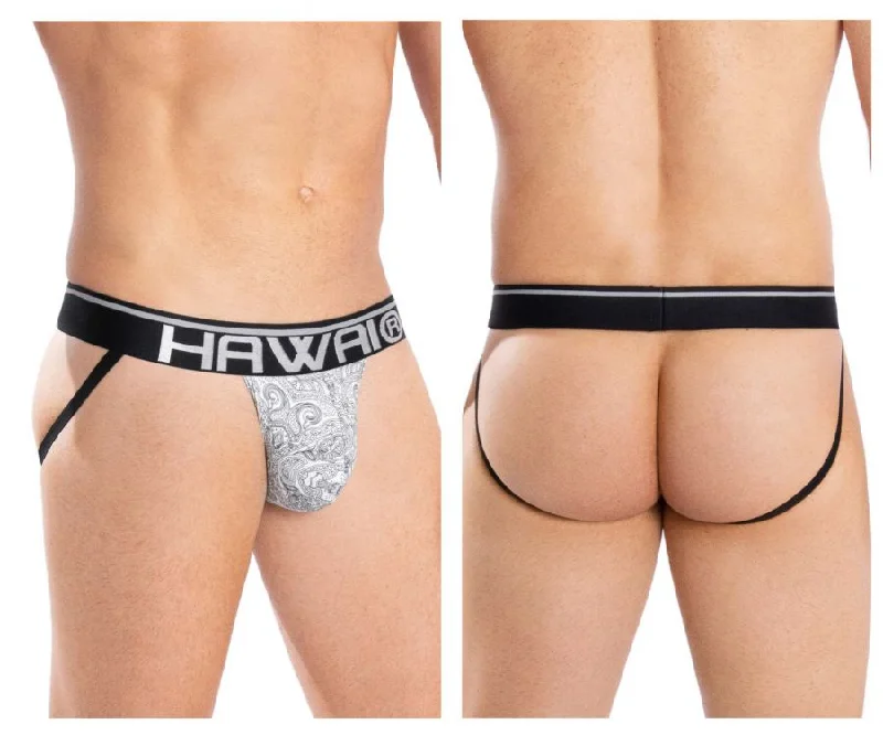 Weekend Discounts to Snag HAWAI 42052 Illustration Athletic Jockstrap Color Vanilla
