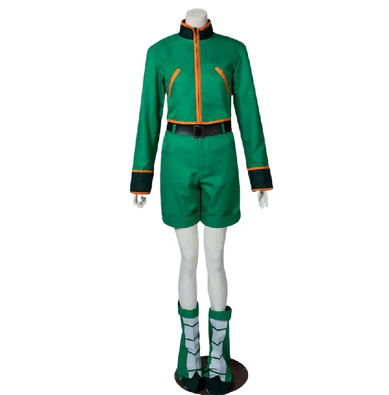 Special Offer Hunter X Hunter Gon Freecss Cosplay Costumes with Shoe Covers Full Set mp005762 Special Offer Hunter X Hunter Gon Freecss Cosplay Costumes with Shoe Covers Full Set mp005762