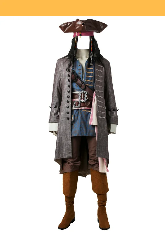 Weekend Bargains to Love Captain Jack Sparrow Pirates Of Caribbean Deadman Tell No Tales Cosplay Costume